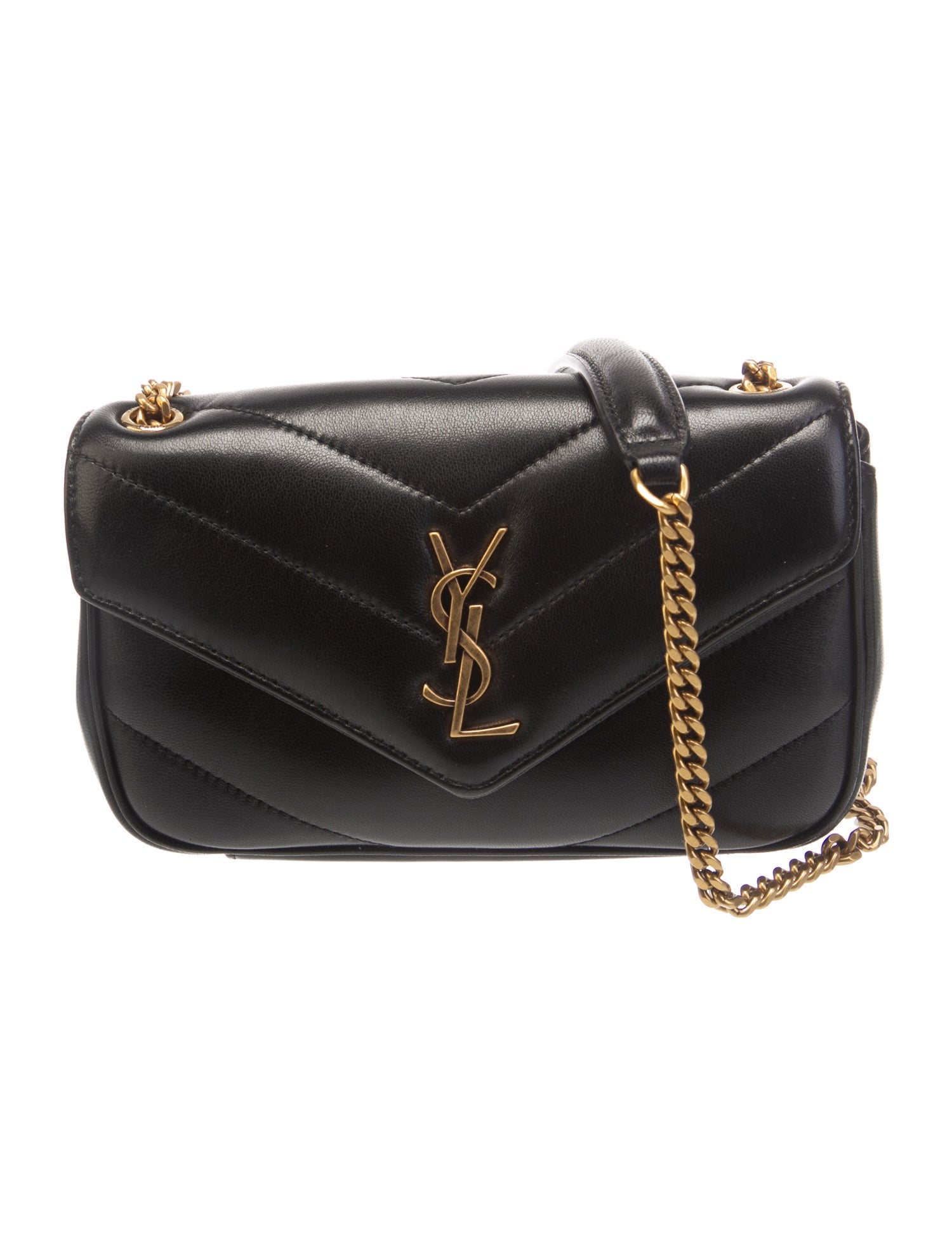Saint Laurent Leather LouLou Mini 2025