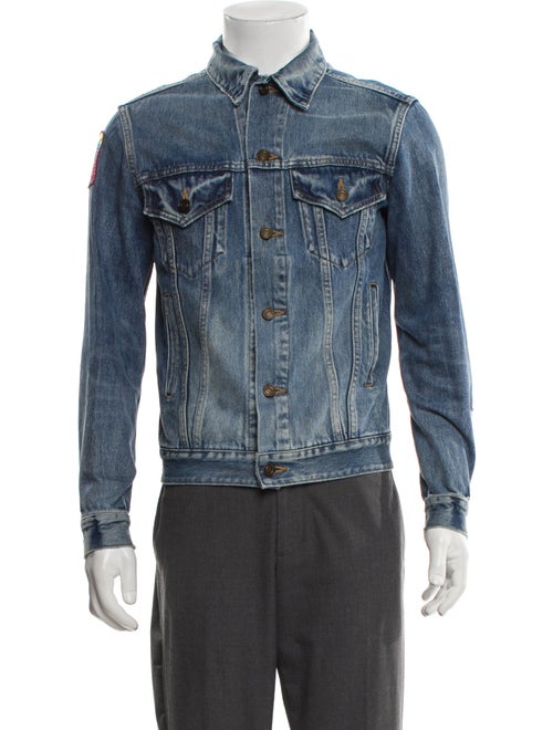 Saint Laurent 2015 Denim Denim Jacket
