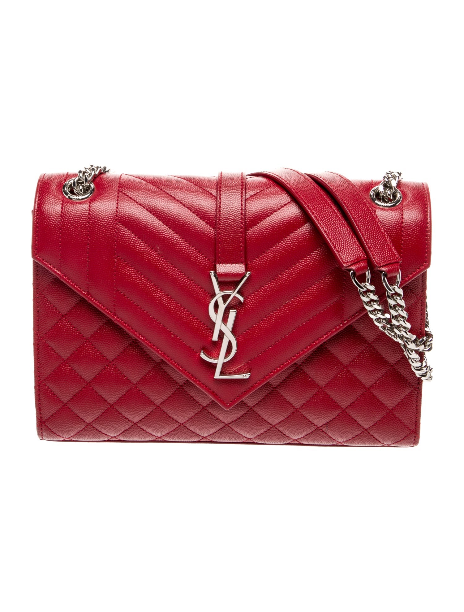 Saint Laurent Quilted Envelope