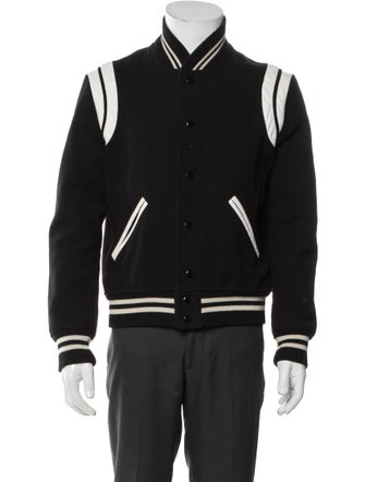 Saint Laurent 2016 Wool Varsity Jacket