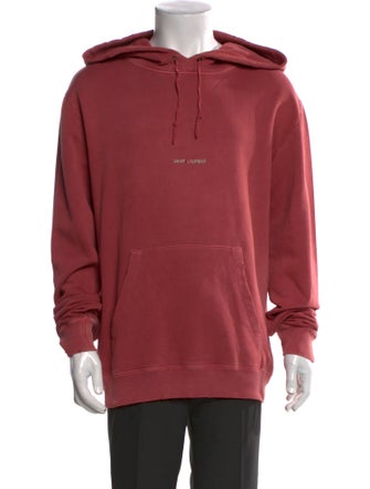 Saint Laurent 2018 Signature Logo Hoodie