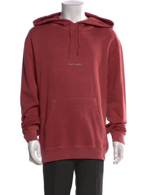 Saint Laurent 2018 Signature Logo Hoodie