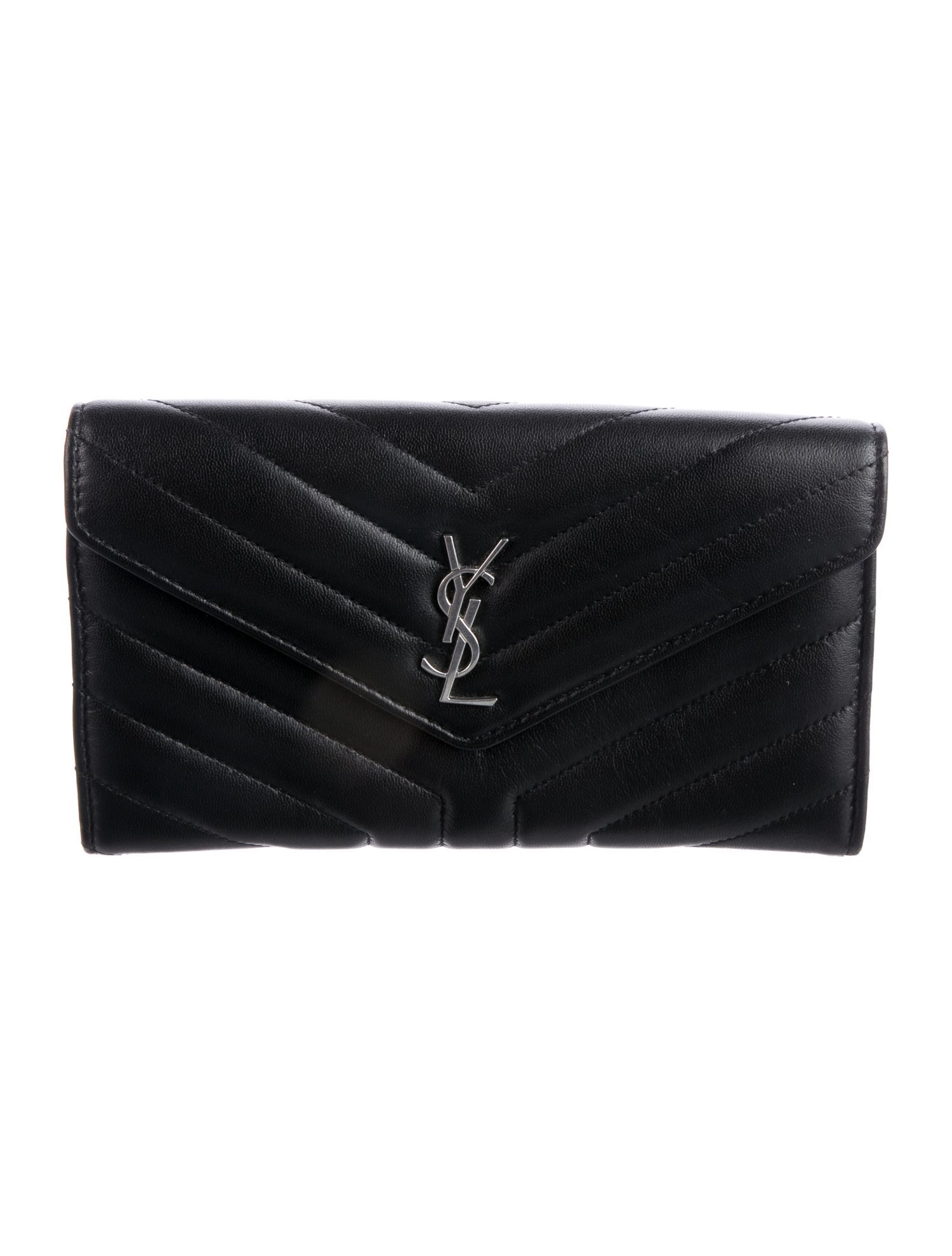 Saint Laurent 2020 Chevron Wallet