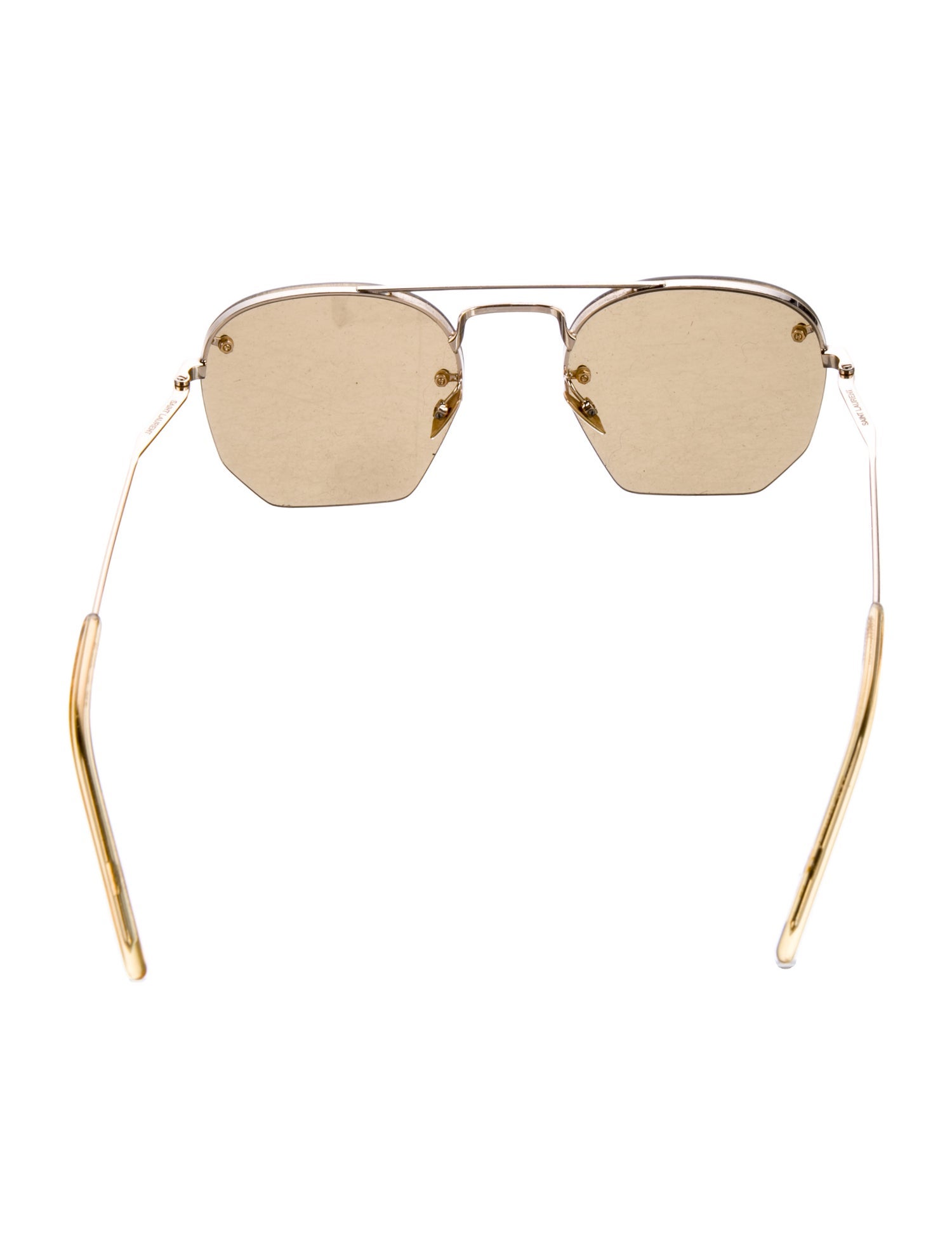Saint Laurent Aviator Tinted Sunglasses
