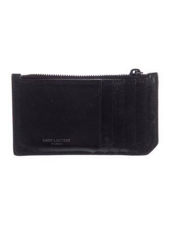 Saint Laurent 2018 Leather Card Holder