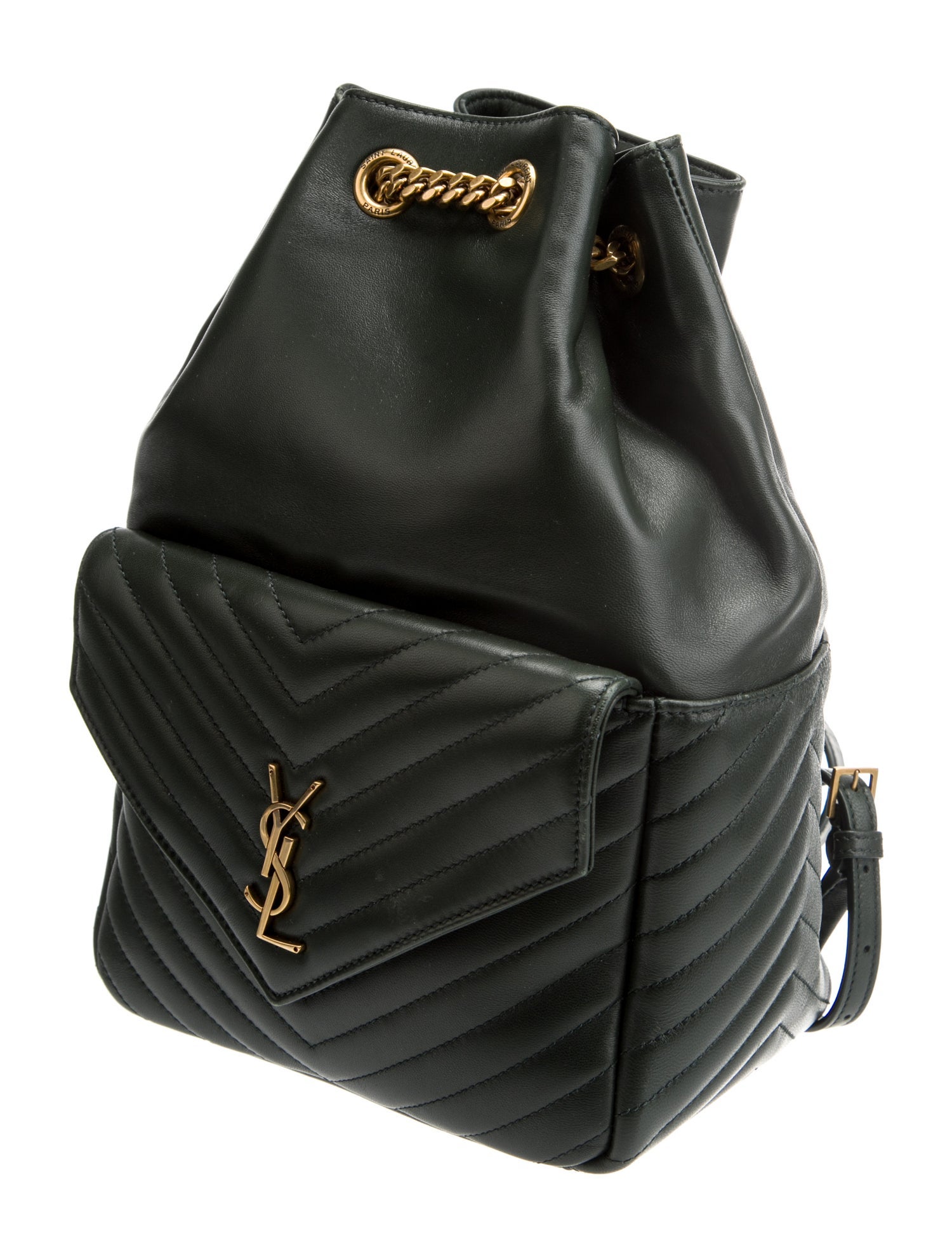 Saint Laurent Leather Monogram Matelassé Joe Backpack 2022