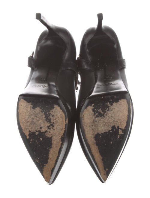 Saint Laurent Leather Moto Boots