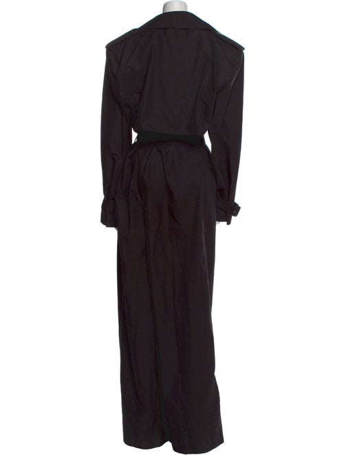 Saint Laurent Silk V-Neck Jumpsuit