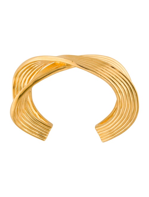 Saint Laurent Pattern Cuff Bracelet