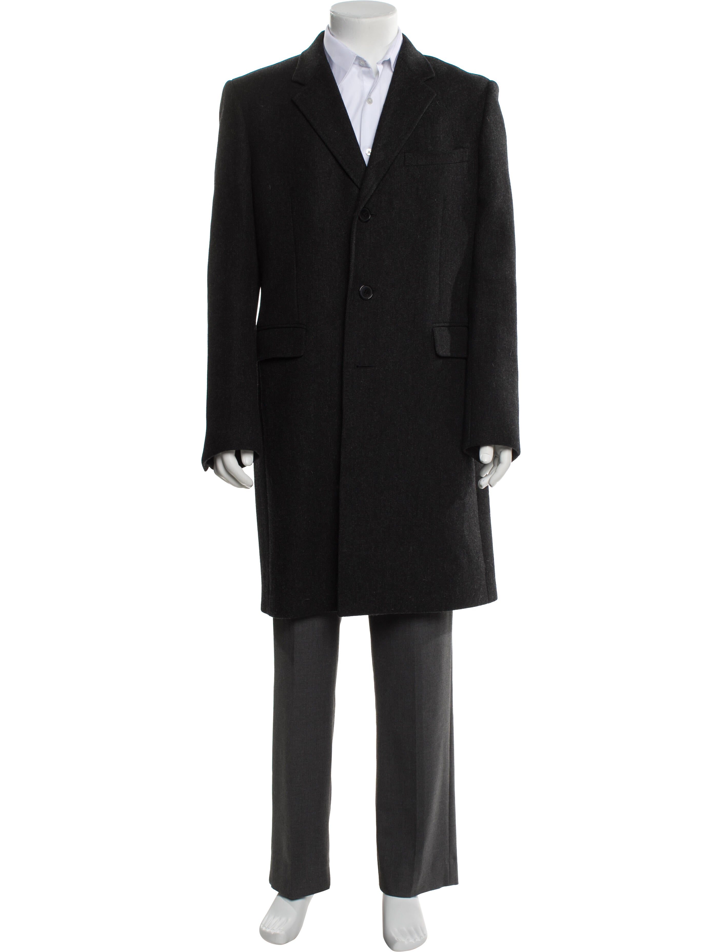 Saint Laurent 2015 Wool Overcoat