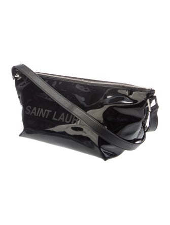 Saint Laurent Patent Leather Sac Homme 2022