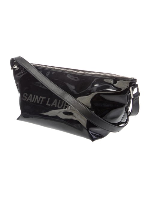 Saint Laurent Patent Leather Sac Homme 2022
