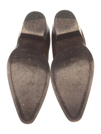 Saint Laurent Suede Chelsea Boots