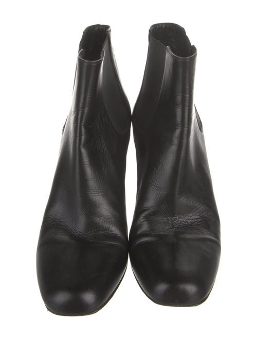 Saint Laurent Leather Chelsea Boots