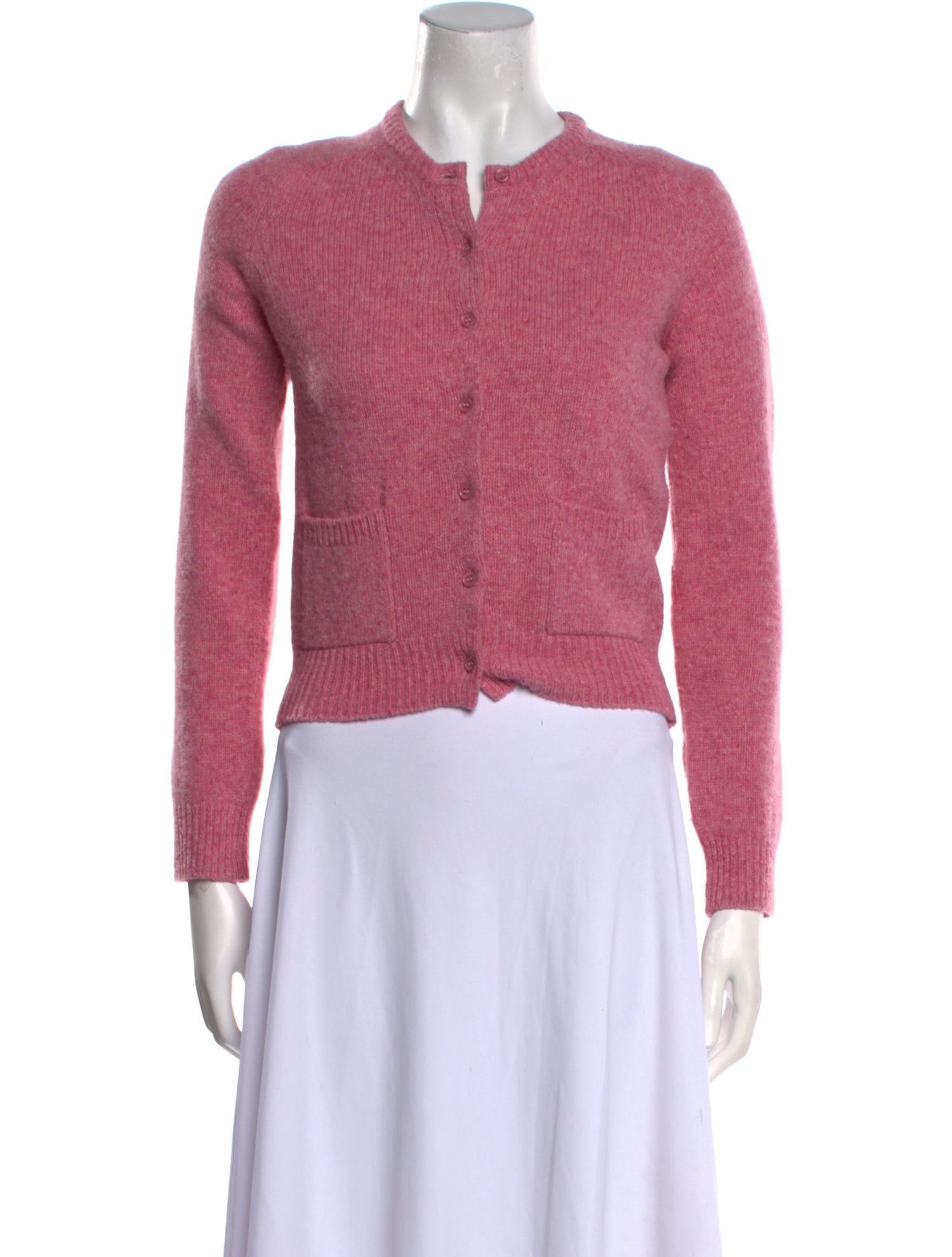 Saint Laurent Wool Crew Neck Sweater