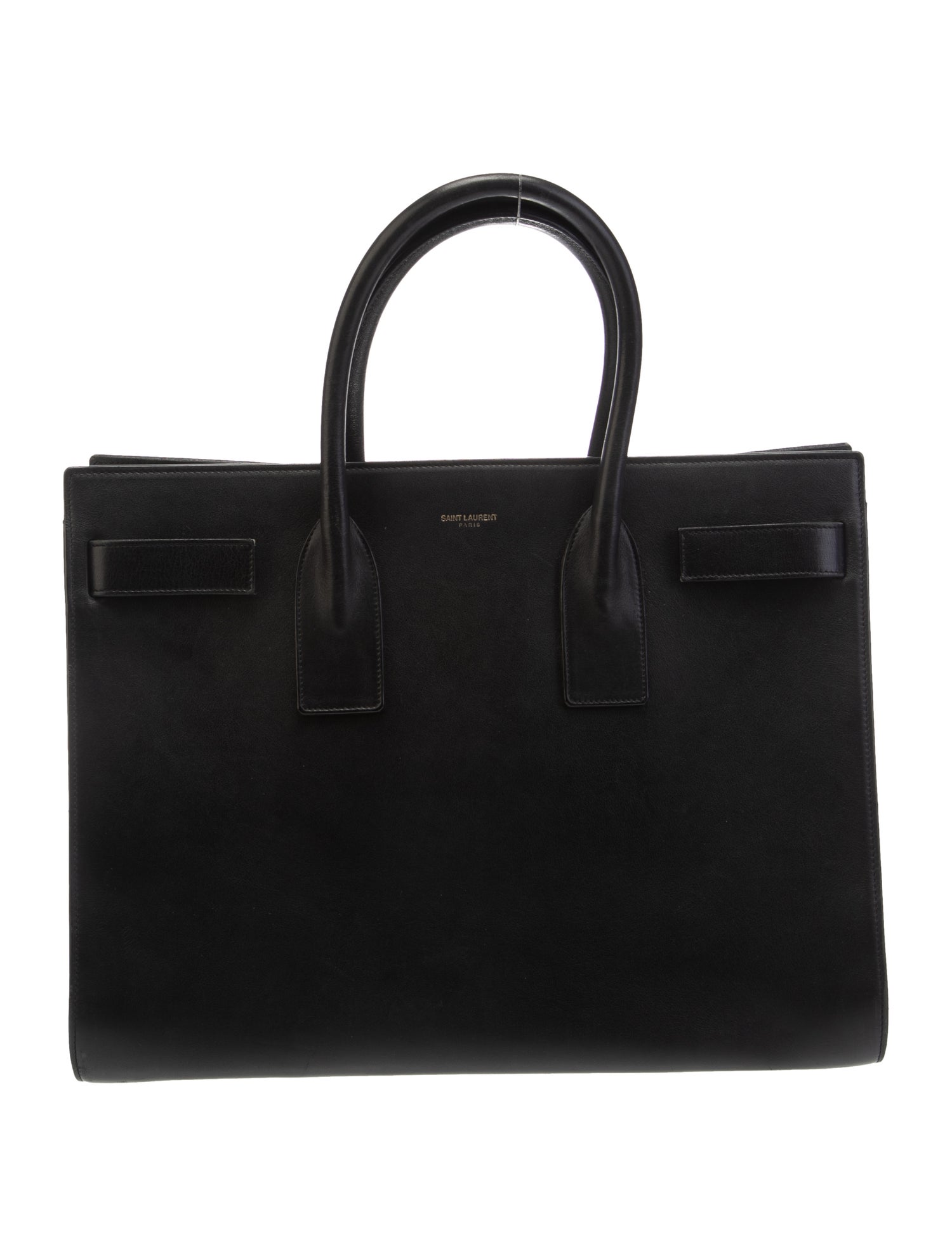 Saint Laurent Leather Sac De Jour Large