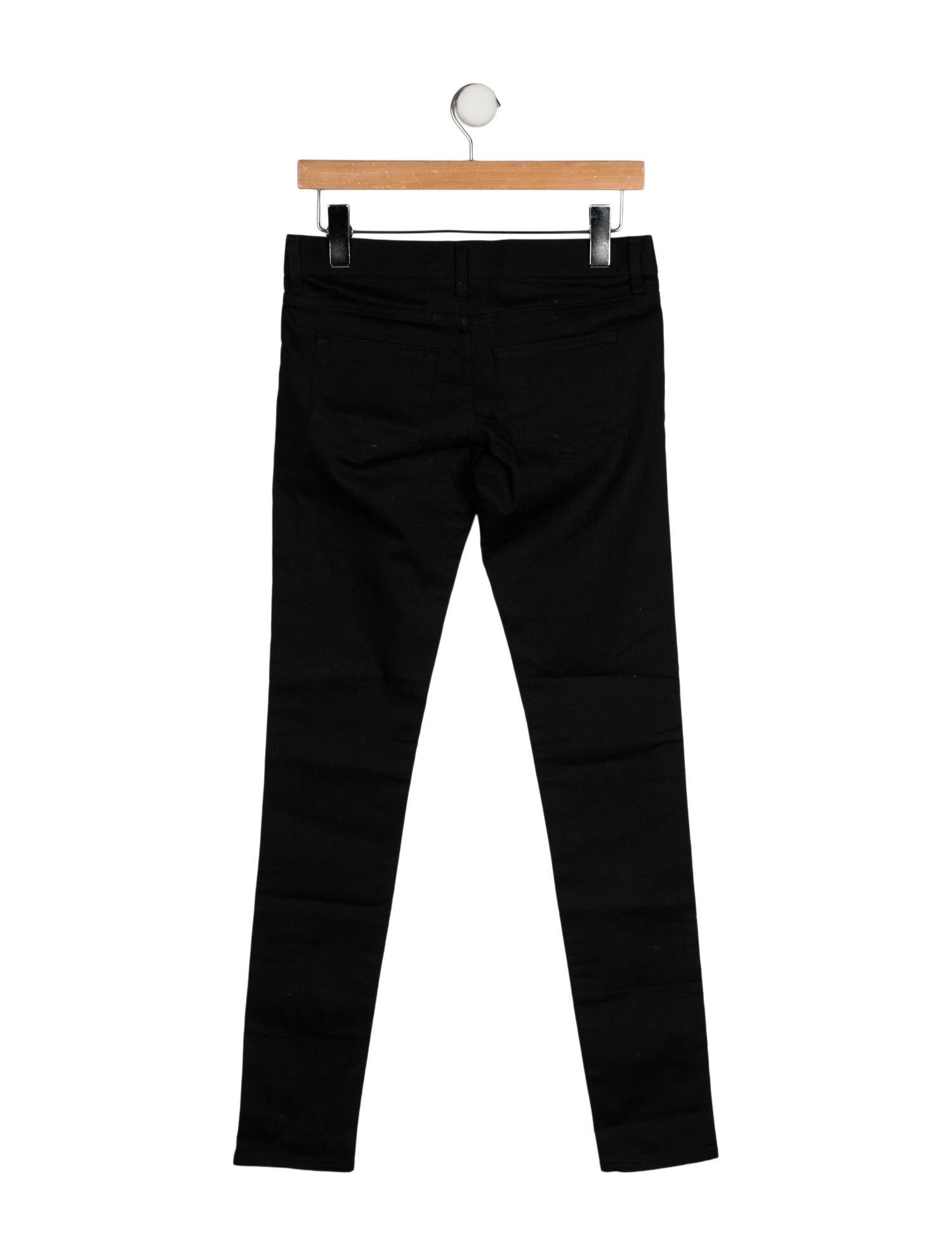 Saint Laurent Low-Rise Skinny Leg Jeans