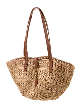 Saint Laurent Raffia Panier 2022