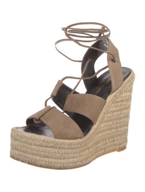Saint Laurent Suede Espadrilles