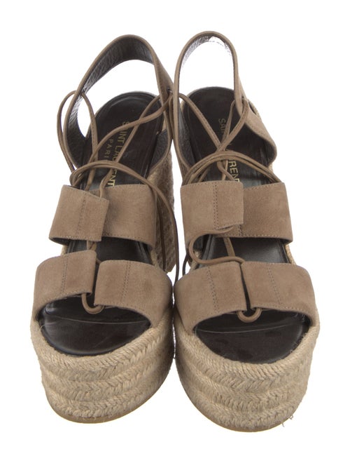 Saint Laurent Suede Espadrilles