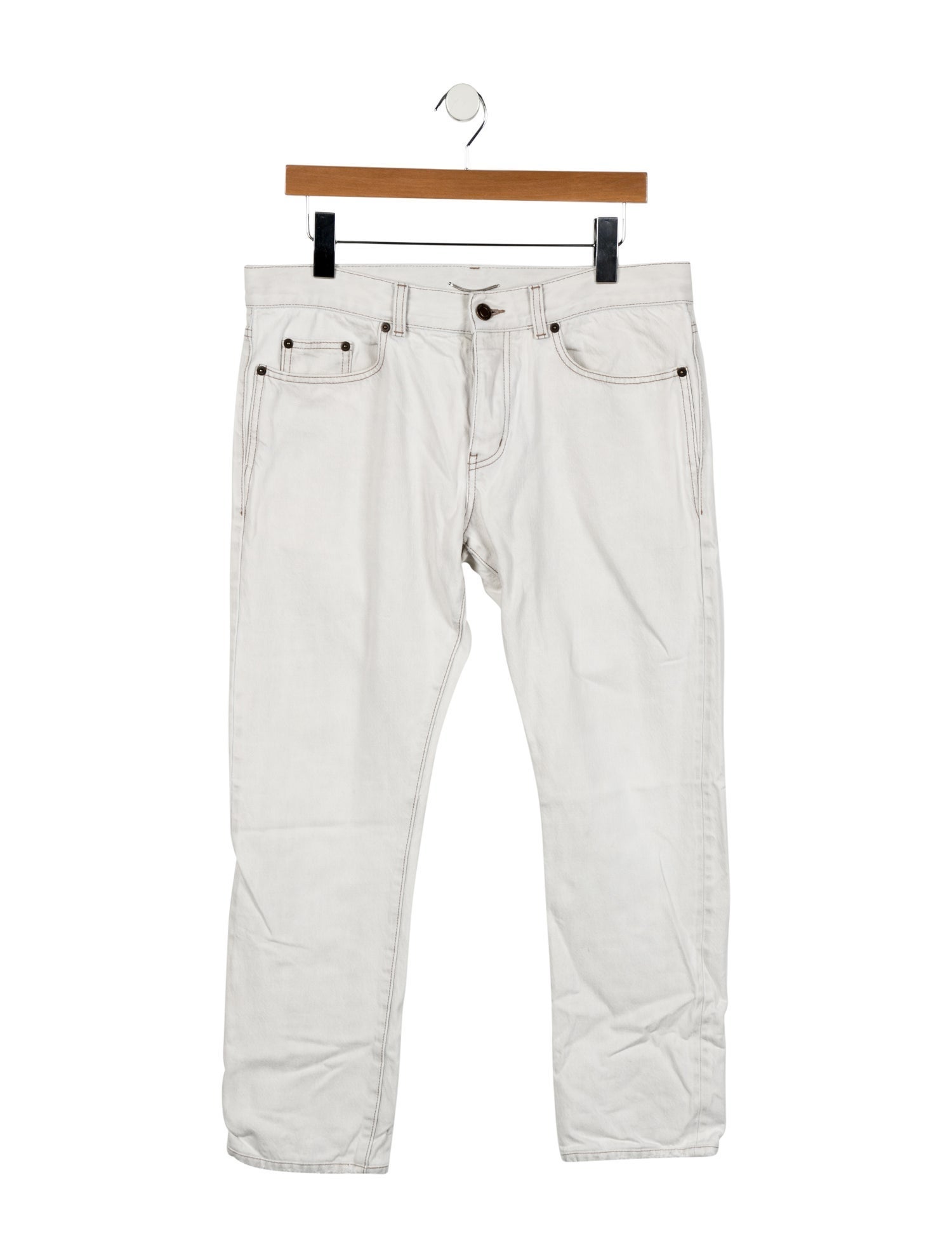 Saint Laurent 2020 Straight-Leg Jeans