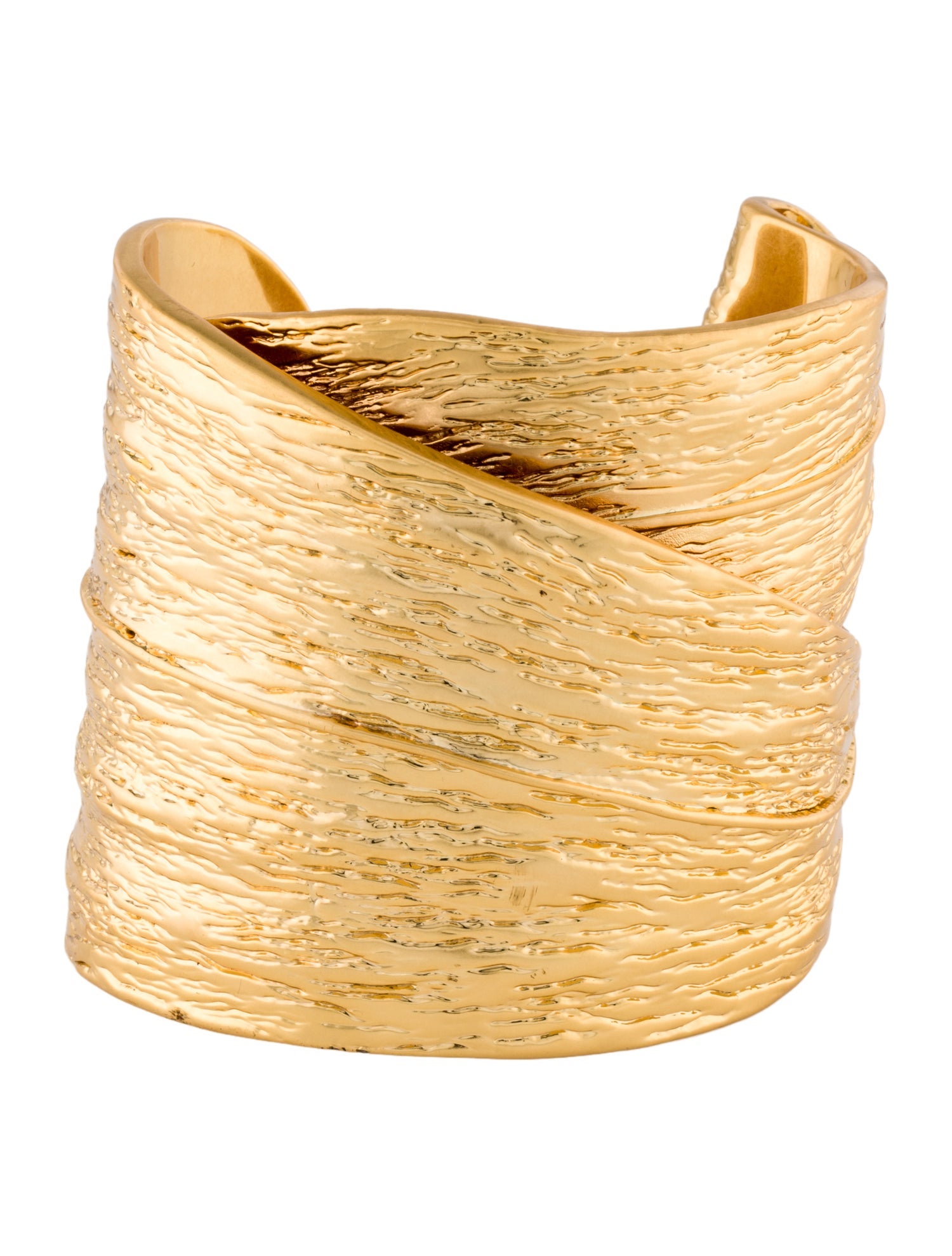 Saint Laurent Leaf Cuff Bracelet