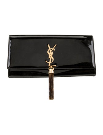 Saint Laurent Patent Leather Cassandre