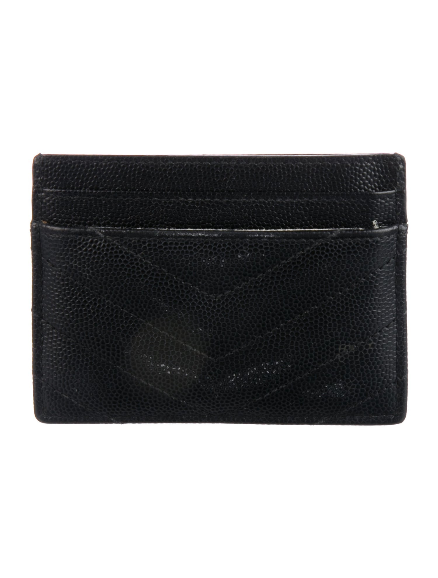 Saint Laurent 2017 Leather Card Holder