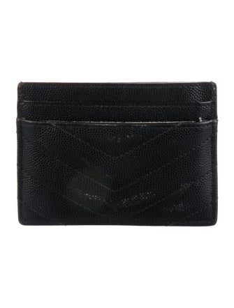 Saint Laurent 2017 Leather Card Holder