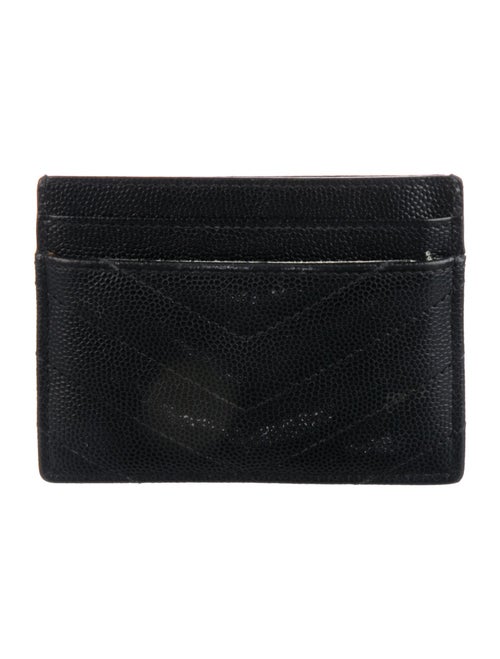Saint Laurent 2017 Leather Card Holder