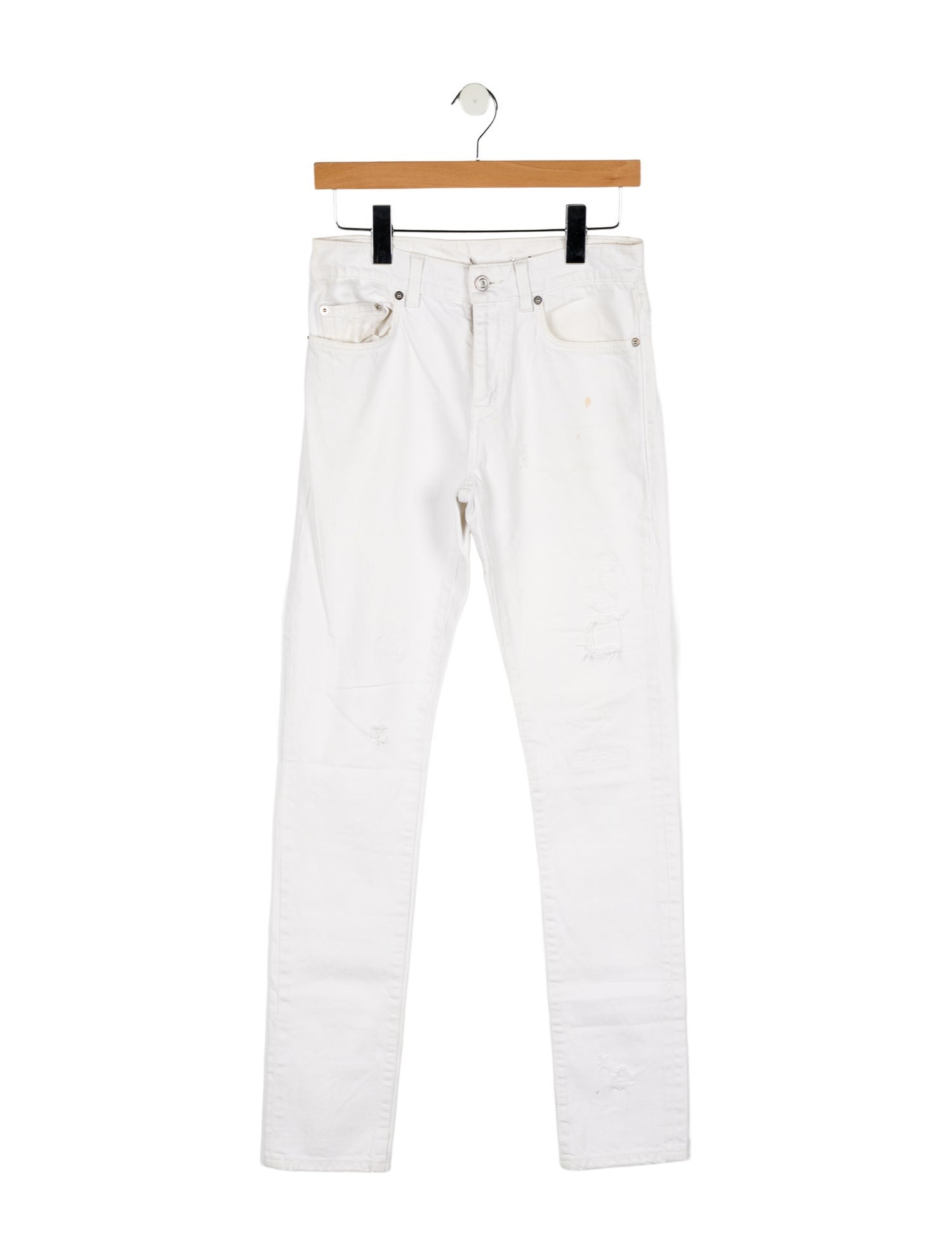 Saint Laurent Low-Rise Skinny Leg Jeans