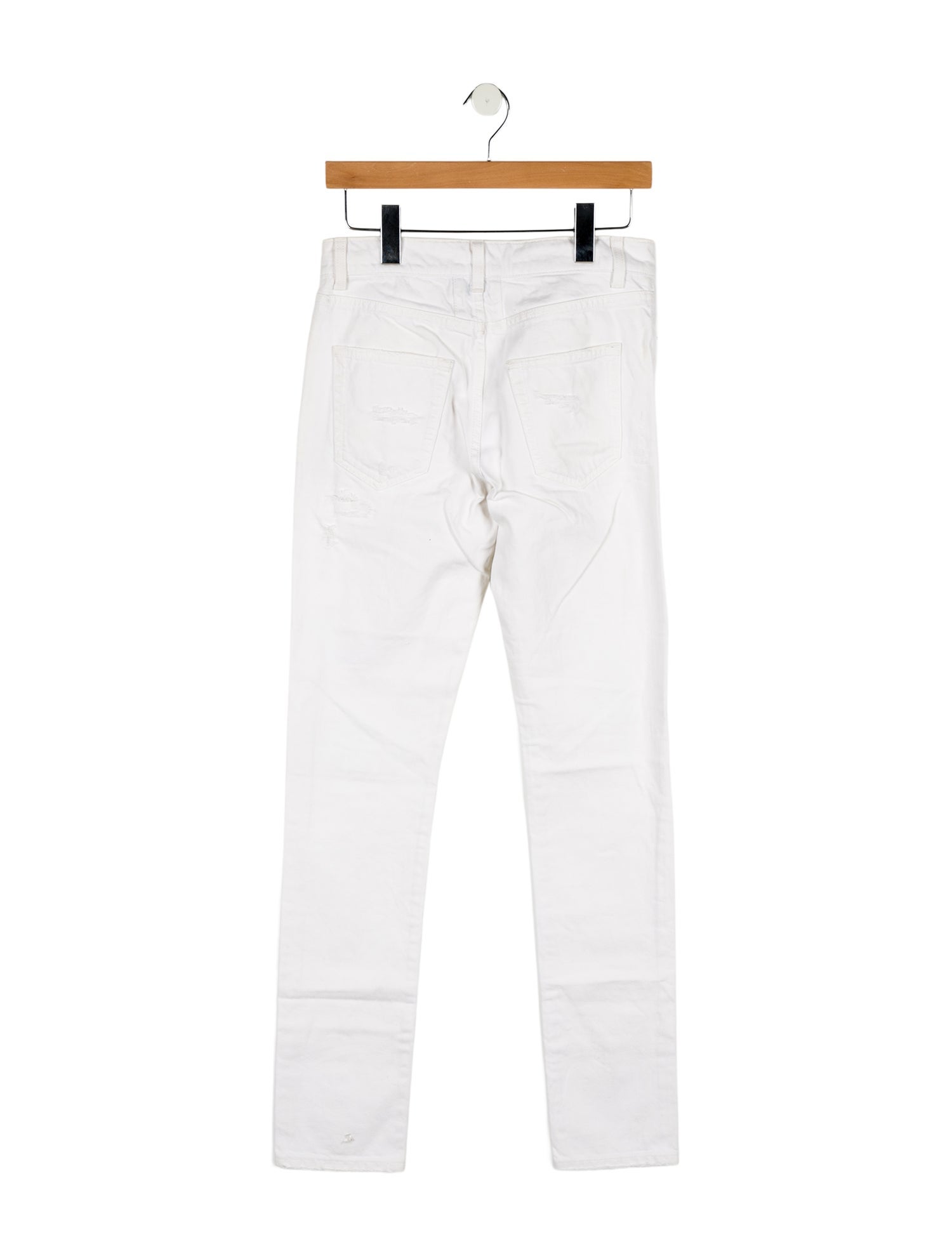 Saint Laurent Low-Rise Skinny Leg Jeans