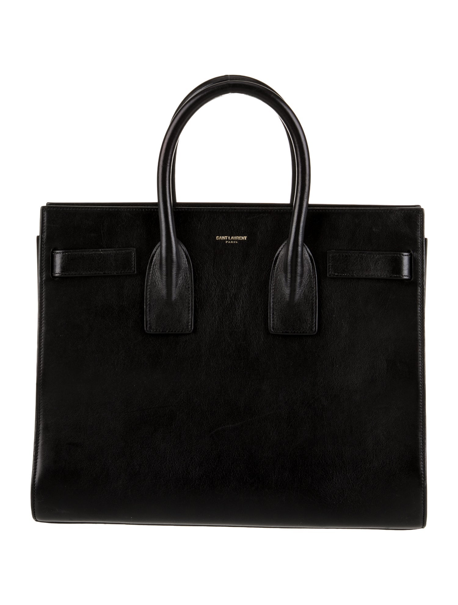 Saint Laurent Leather Sac De Jour Small