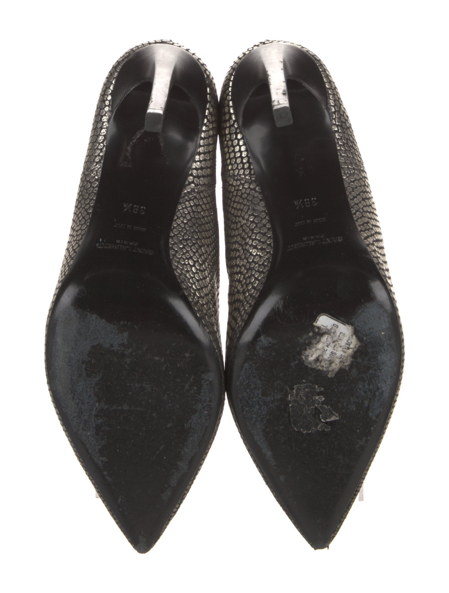 Saint Laurent Leather Chelsea Boots