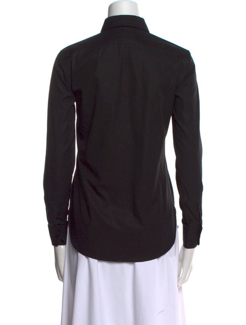 Saint Laurent 2018 Long Sleeve Button-Up Top