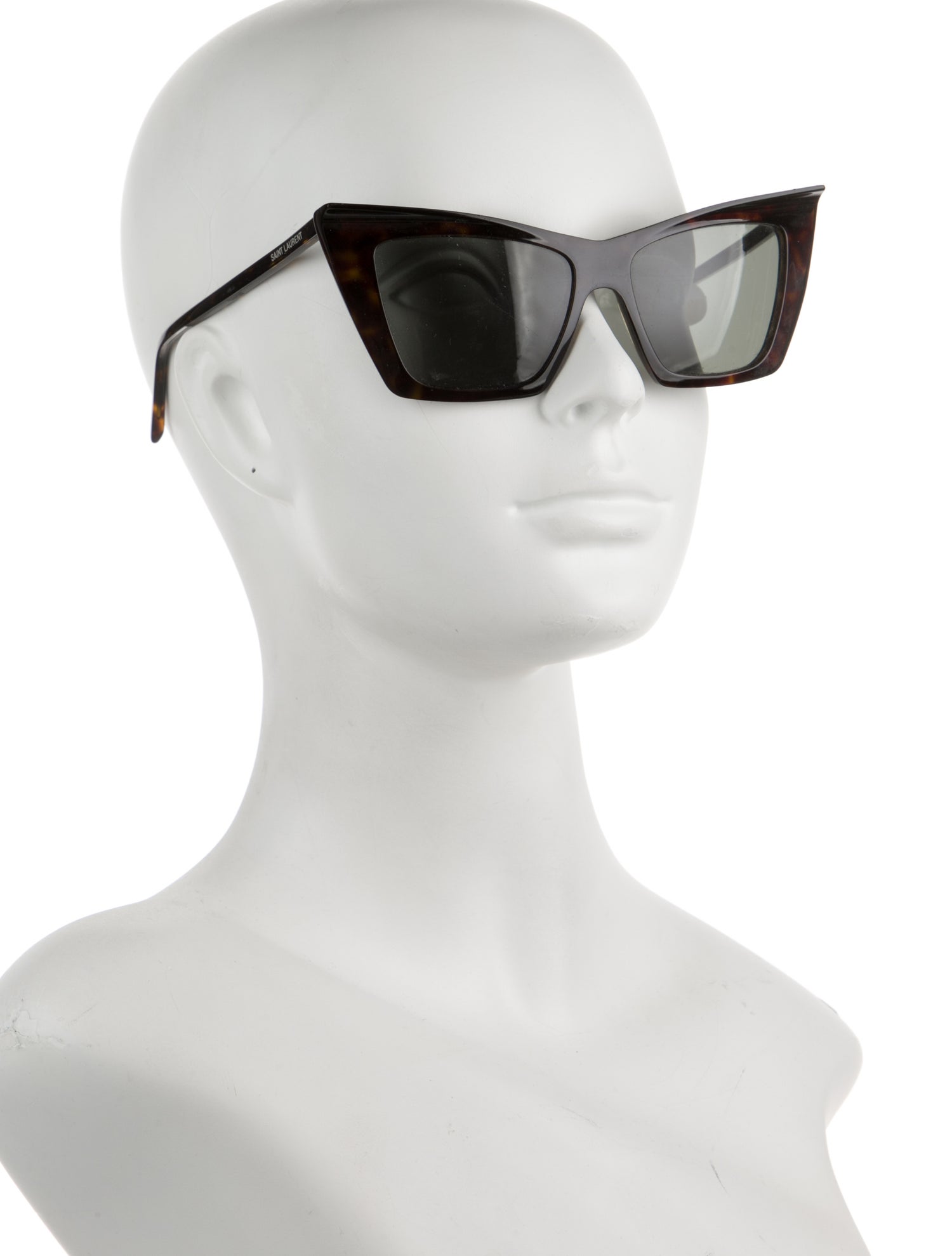 Saint Laurent Cat-Eye Tinted Sunglasses