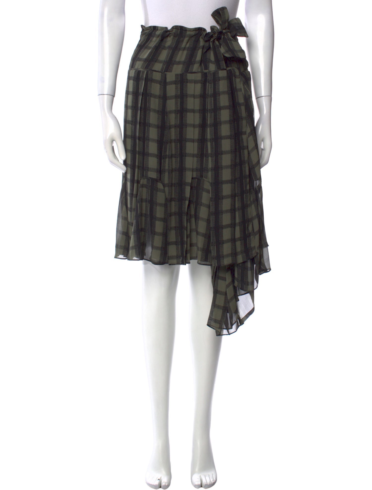 Yves Saint Laurent Rive Gauche Vintage Knee-Length Skirt