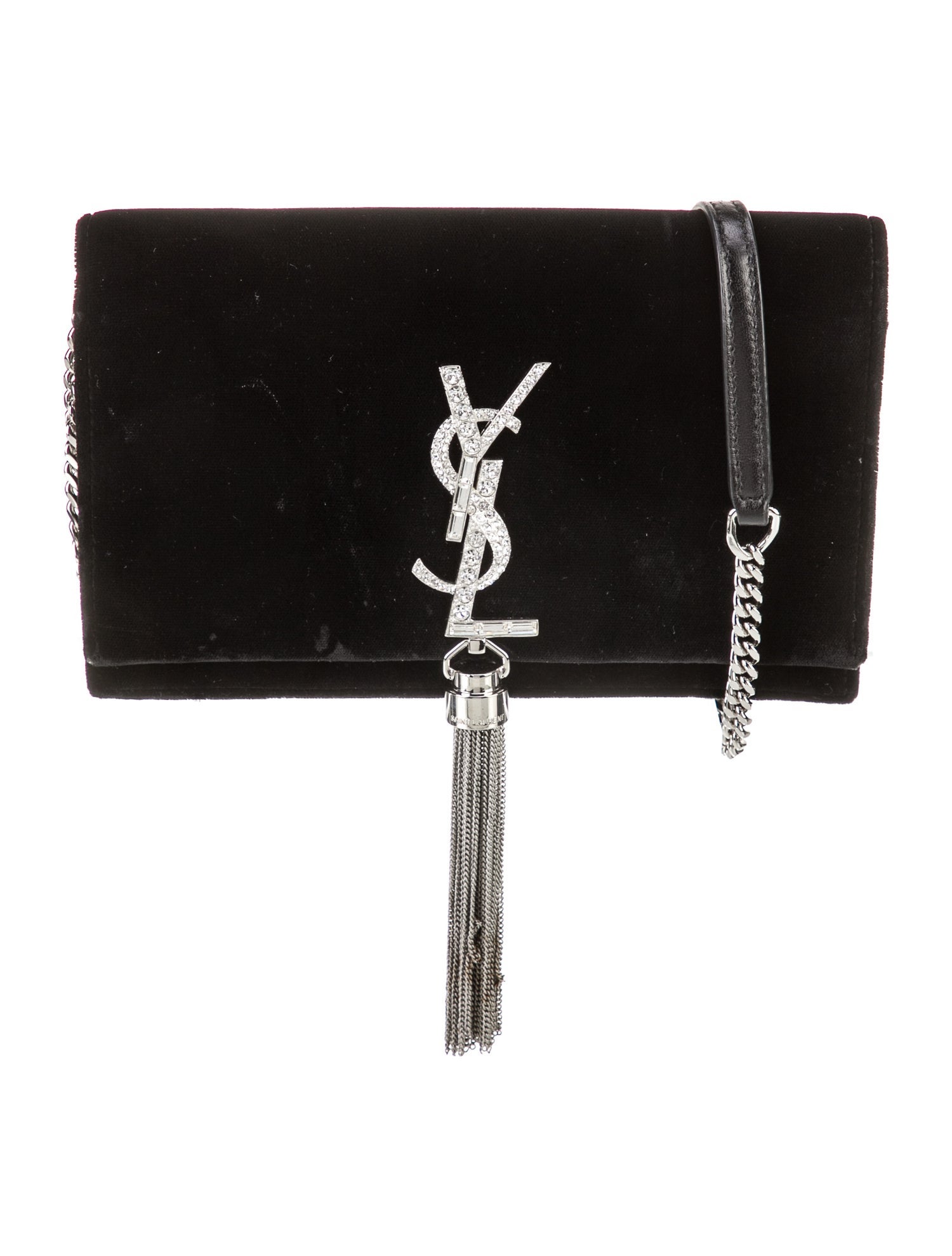 Saint Laurent Velvet Kate Small