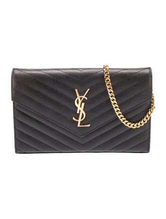 Saint Laurent Quilted Envelope Small