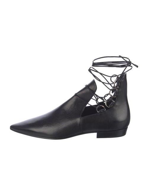 Saint Laurent Goth 15 Leather Boots