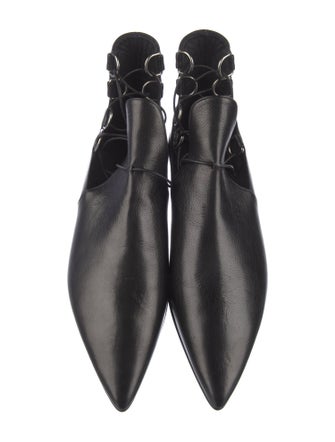 Saint Laurent Goth 15 Leather Boots