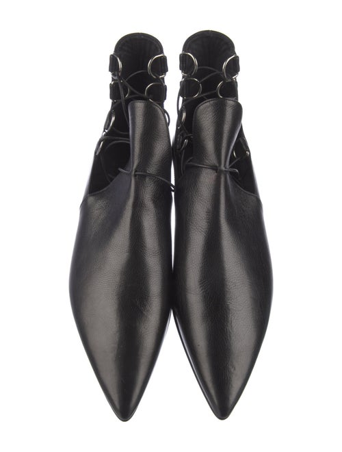 Saint Laurent Goth 15 Leather Boots