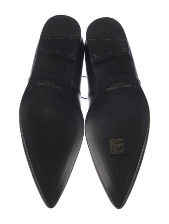 Saint Laurent Goth 15 Leather Boots