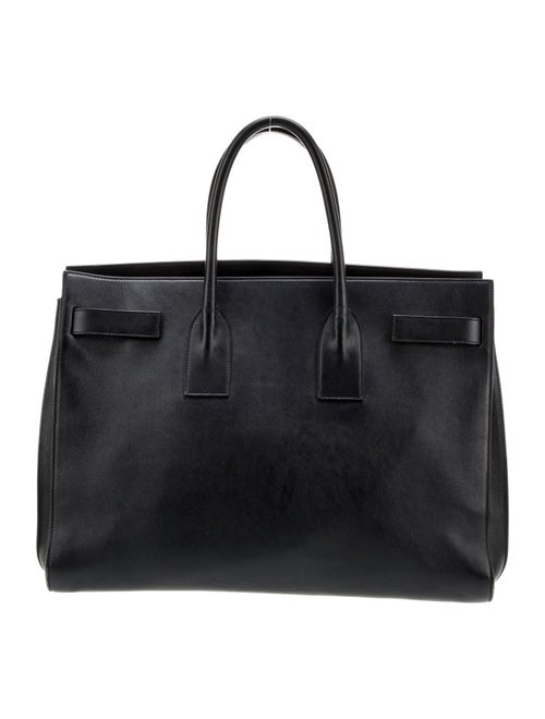 Saint Laurent Leather Sac De Jour Large