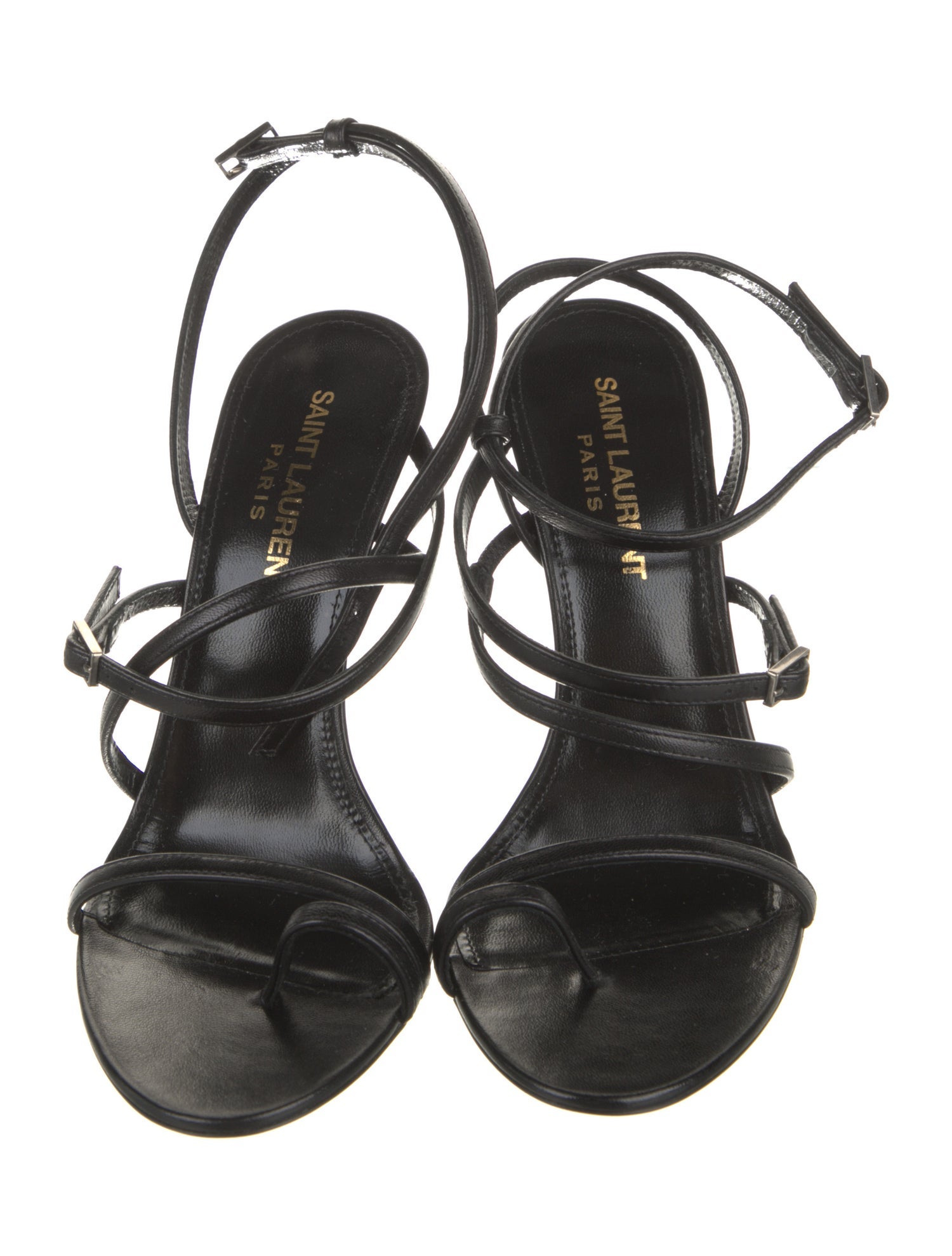 Saint Laurent Leather Gladiator Sandals