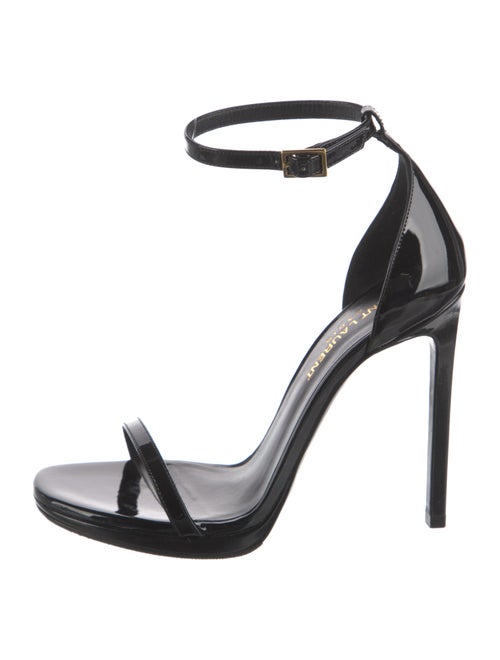Saint Laurent Patent Leather Sandals