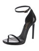 Saint Laurent Patent Leather Sandals
