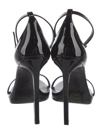 Saint Laurent Patent Leather Sandals