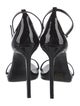 Saint Laurent Patent Leather Sandals