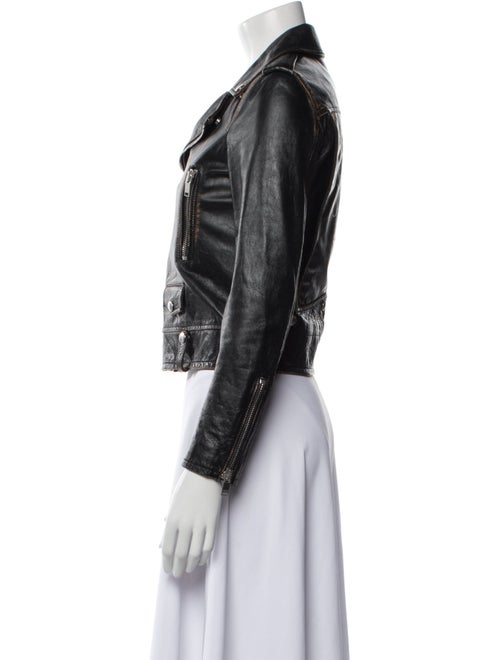 Saint Laurent Leather Biker Jacket